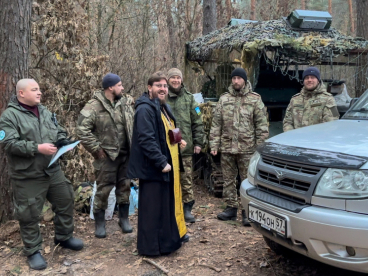 Орловская епархия передала бойцам СВО внедорожник УАЗ «Патриот»