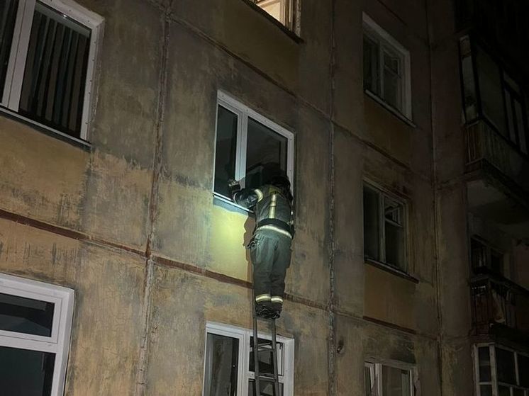 В Томске пожарные спасли 5 человек из горевшего дома на Бела Куна