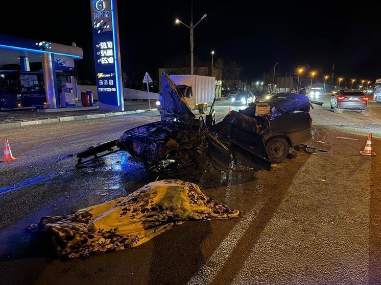 В Астрахани произошло страшное ДТП: один погиб, двое госпитализированы