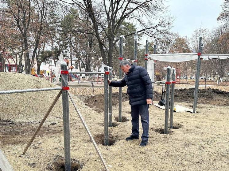  В Карачаевске откроют воркаут-площадку