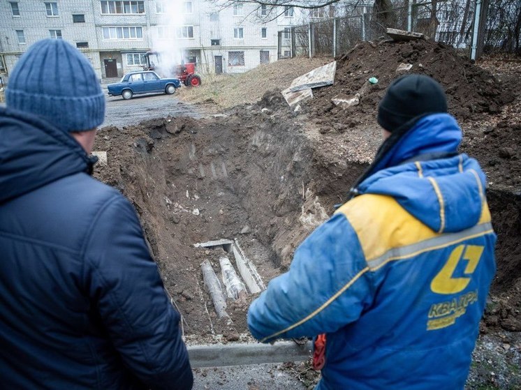 В Курске отключили отопление в 10 домах и детском саду на Пучковке