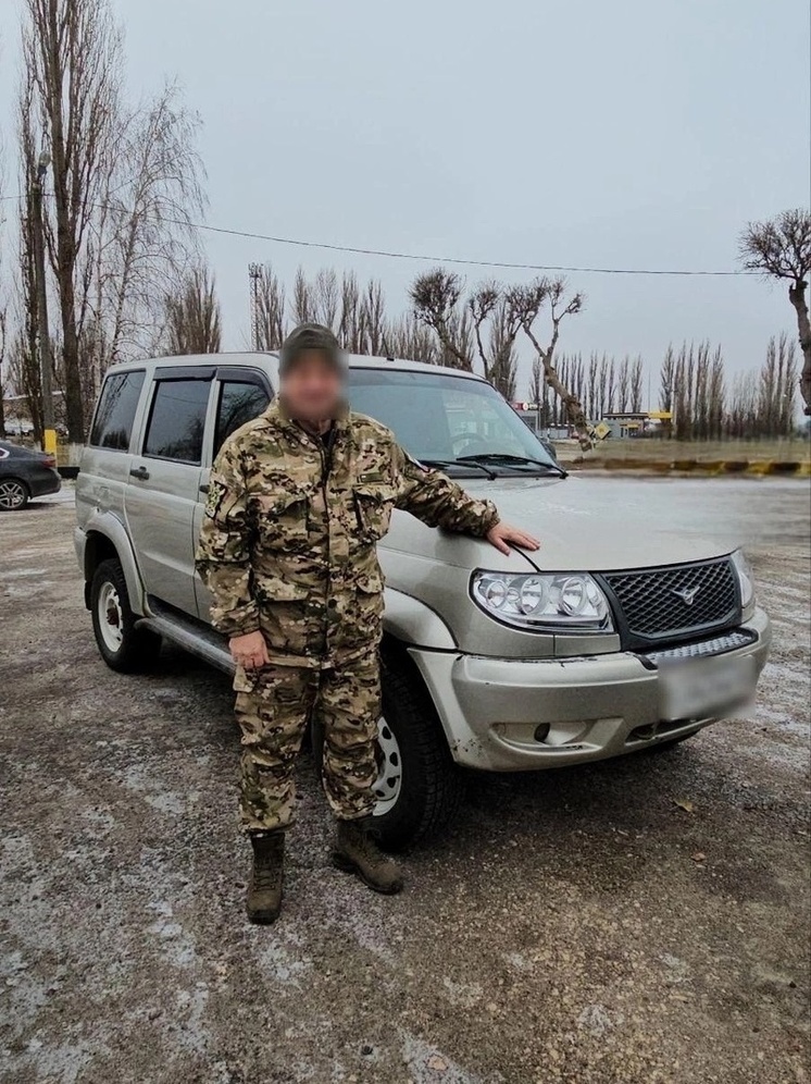 Внедорожник передали военным на СВО из Липецкой области