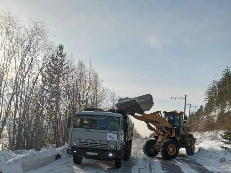 В Бурятии ввели режим повышенной готовности из-за снегопада