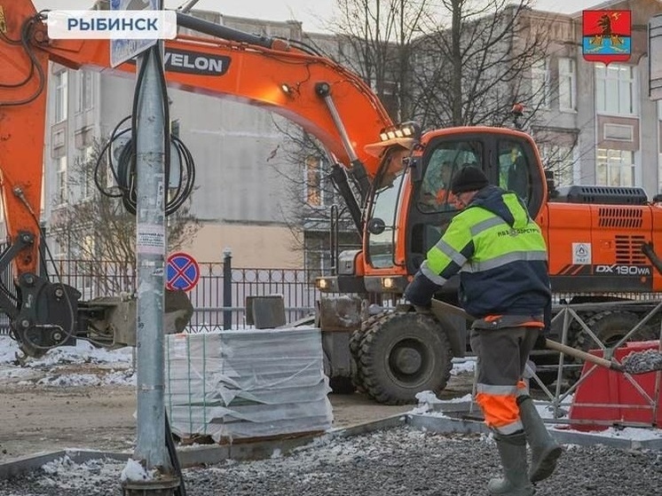 В Рыбинске завершается ремонт улицы Радищева