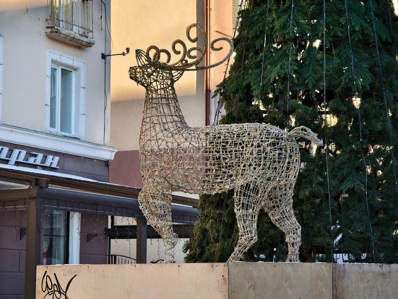 Томск готовится к Новому году: 13 фото с улиц города