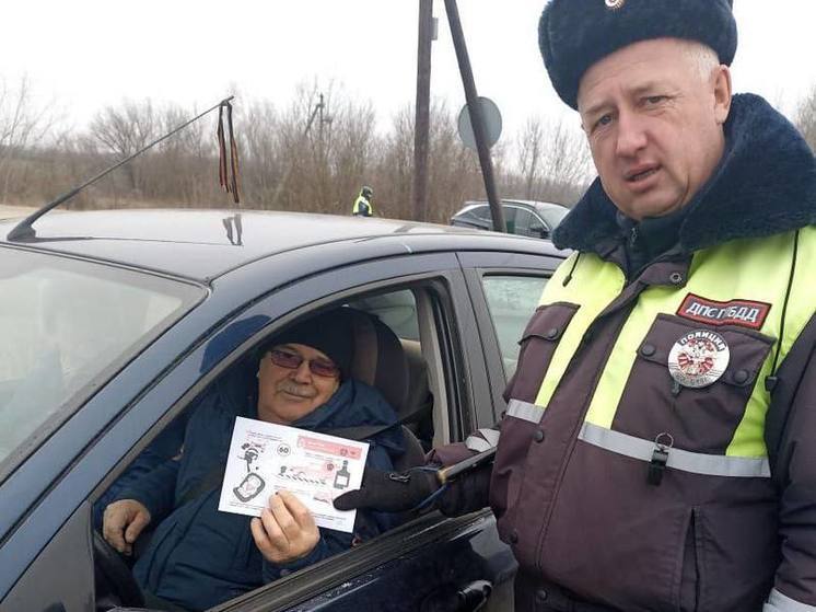 В Ряжском районе сотрудники ГАИ провели профилактическую акцию для водителей