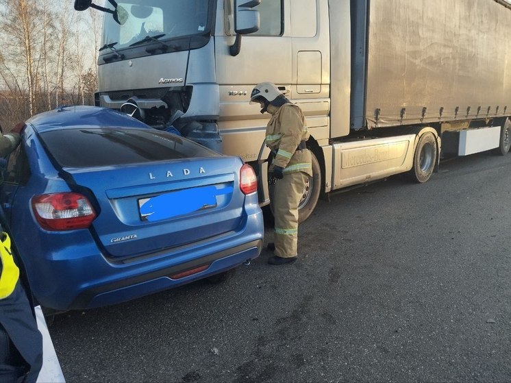 В Самарской области в ДТП с «Грантой» и грузовиком погиб человек 28 ноября