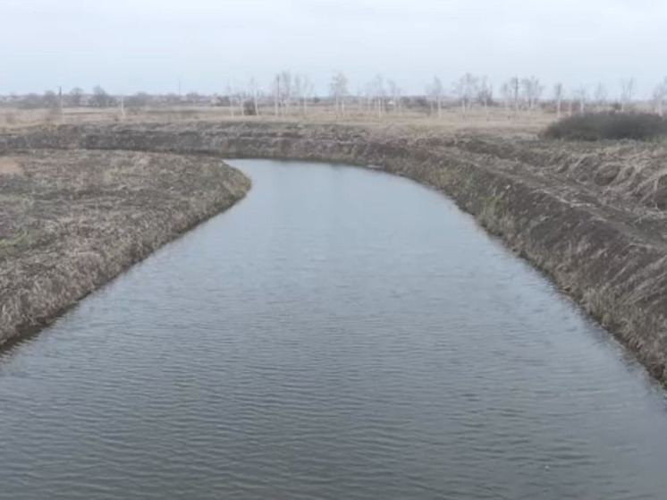 В Приморске расчистили русло реки Обиточная: уровень воды поднялся на полметра