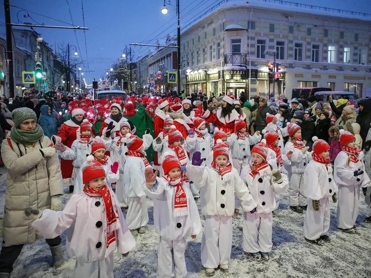В Рыбинске изменили формат НаШествия Дедов Морозов