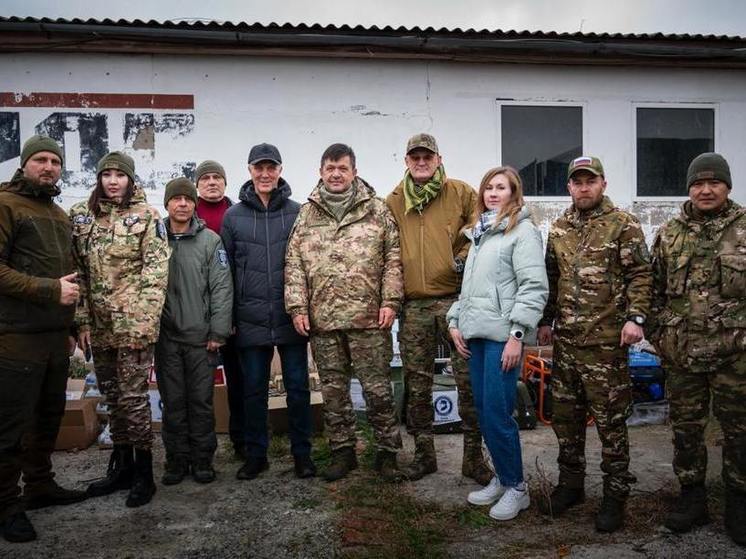 Глава Херсонщины Сальдо и фонд «Команда А» передали гумпомощь бойцам СВО