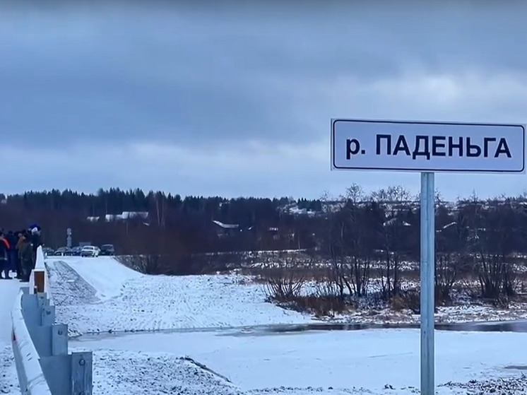 В Шенкурском округе после капремонта открыто движение по мосту через реку Паденьга