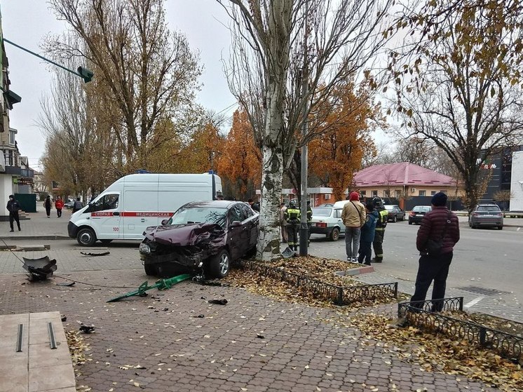 В центре Мелитополя произошло крупное ДТП