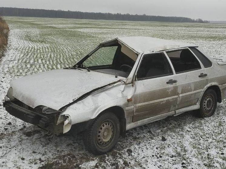 Под Рязанью подросток за рулём ВАЗ-2115 попал в серьёзное ДТП