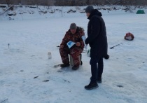 В Алтайский край пришли морозы, начался ледостав. Установившийся тонкий лед еще и льдом-то назвать нельзя