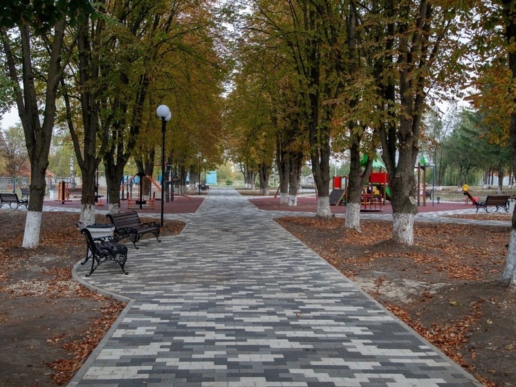 В станице Терновской Тихорецкого района обновили парк