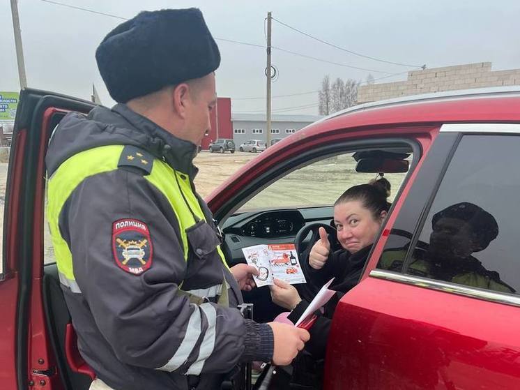 В Спасском районе сотрудники ГАИ провели профилактическую акцию для водителей