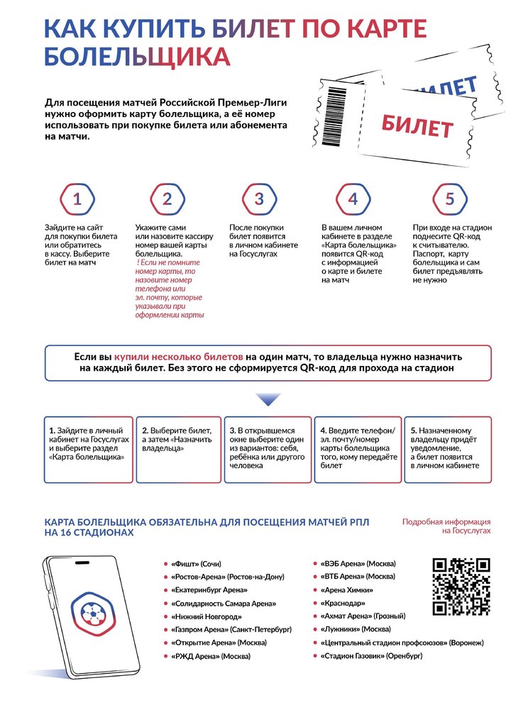 Купить Билет На Матч Через Госуслуги