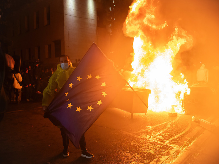 МВД Грузии сообщило о задержании свыше 200 человек в ходе протестов в Тбилиси