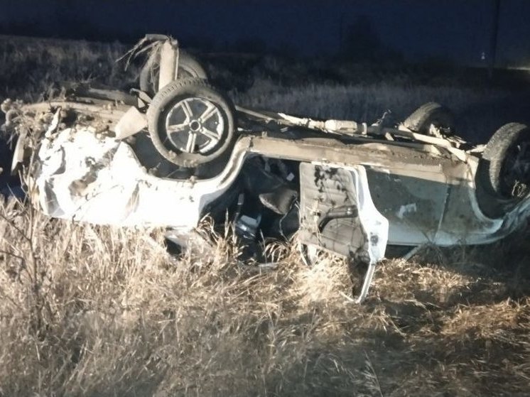 В Самарской области на трассе перевернулась «семерка»: водитель госпитализирован