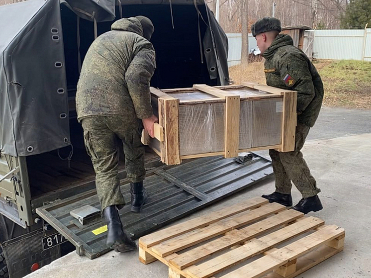 Очередной гуманитарный груз для бойцов СВО собрали в Приморье