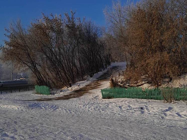Опасная горка появилась в Новокузнецке