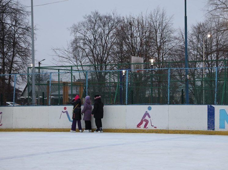 В ЖАО Курска заработал открытый каток «Восток»