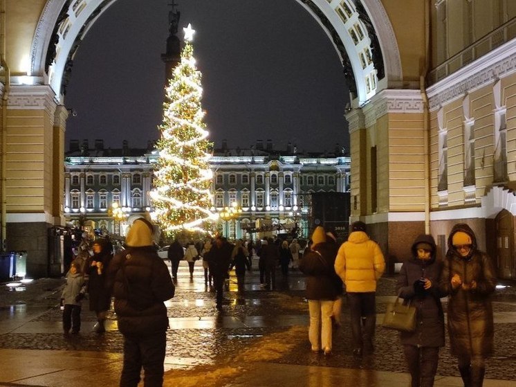 В новогодний период россияне предпочитают отдыхать в Петербурге