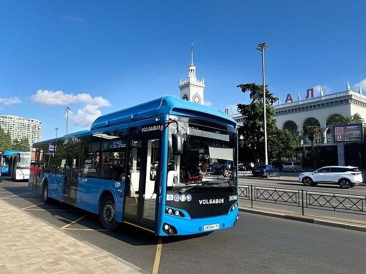 В Сочи за 4 месяца автобусы перевезли более 600 тыс. пассажиров