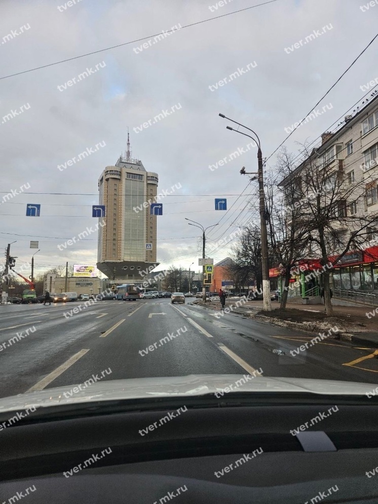 В Твери на перекрестке не работают светофоры