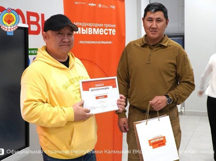 Четыре работы из Калмыкии признаны лучшими на региональном этапе премии МЫВМЕСТЕ