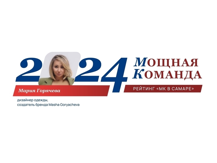 Амбассадор самарской моды: Мария Горячева на 94-м месте в рейтинге «Мощная команда»