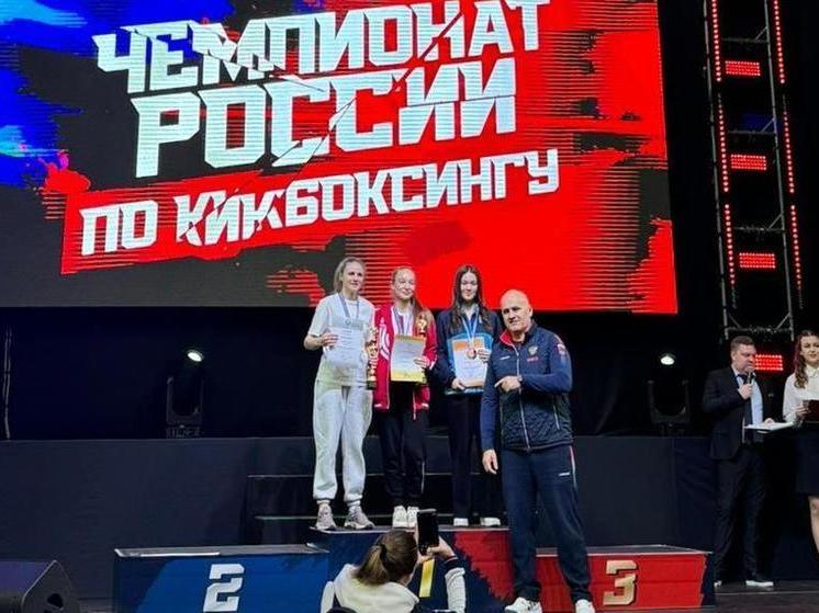 Астраханка стала медалисткой чемпионата страны по кикбоксингу