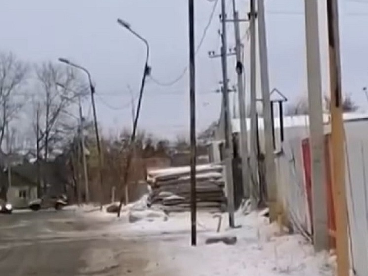 В Новосибирске исчез ограничитель для фур на улице Малыгина