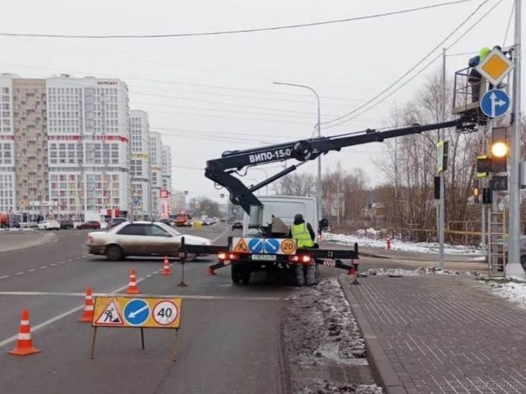 В Пензе в районе улицы Измайлова и моста Капашина изменилась схема организации движения