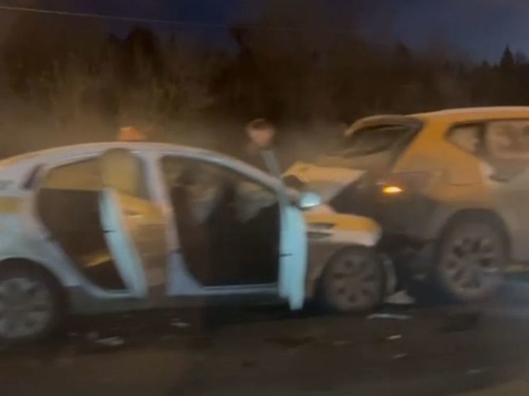 Массовое ДТП произошло на Ленинградском шоссе Подмосковья