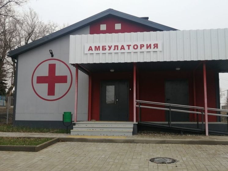 В Меловском районе ЛНР строят два сельских ФАПа