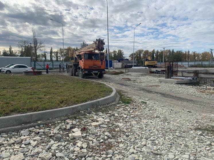 В станице Натухаевской завершают возводить очистные сооружения