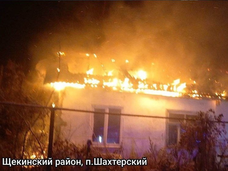Два дома, автомобиль и сарай горели в Тульской области 5 декабря