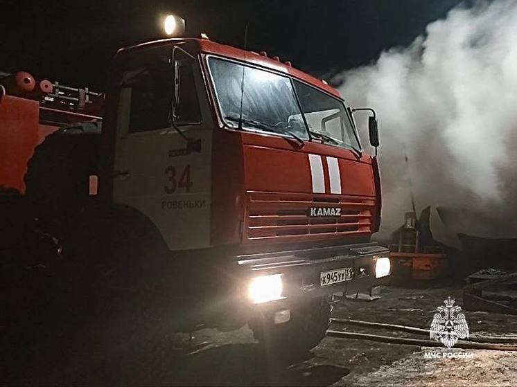 В Ровеньском районе при пожаре погиб мужчина
