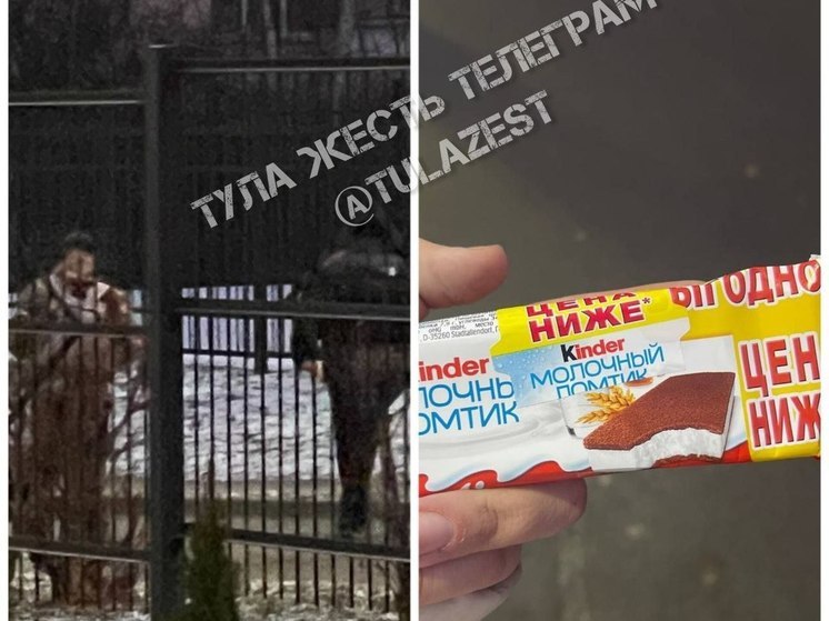 В Туле незнакомцы раздавали детям конфеты, а после следовали за ними до школы