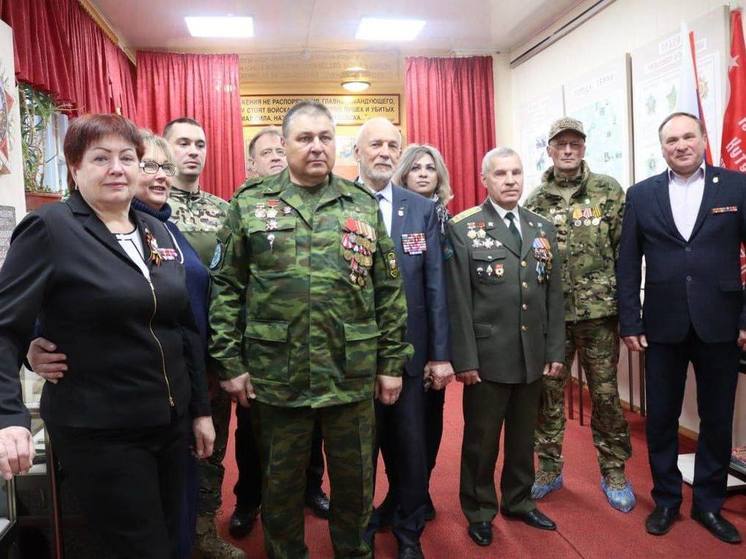 В Пущино открыли экспозицию, посвященную СВО