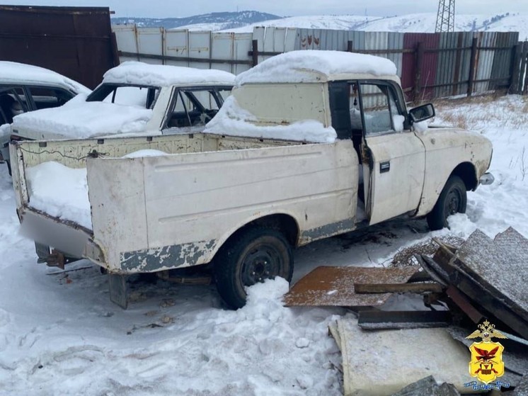 Забайкалец пытался сдать на металлолом чужой автомобиль