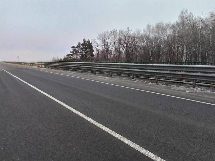 Путепровод через железную дорогу отремонтировали в Орловской области