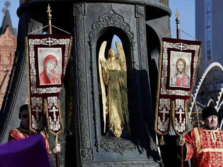 В День святой великомученицы Екатерины в центре Краснодара провели молебен