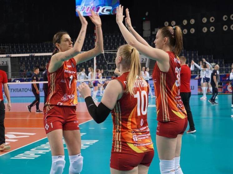 «Тулица» одержала победу на чемпионате России по волейболу