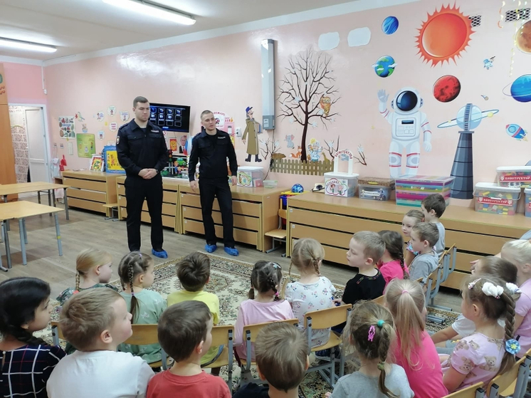 Профилактическое мероприятие на тему ПДД провели в детском саду №39 в Орле
