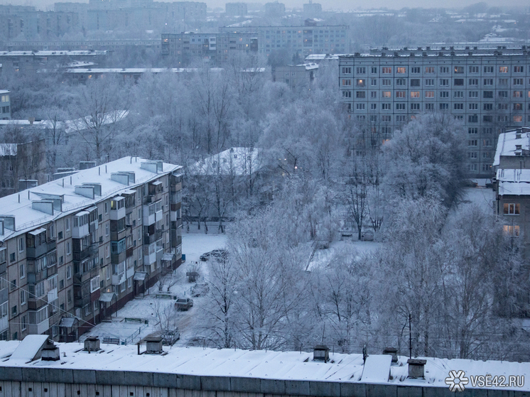 Трескучие морозы до -32°C надвигаются на Кузбасс