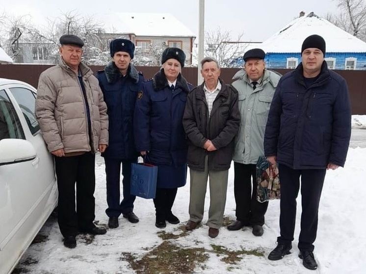 В Рославле ветеран УИС отметил 85-летие