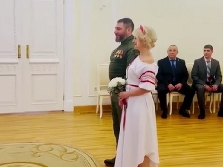 Участник СВО «Таймень» с плакатов и билбордов женился в Красноярске