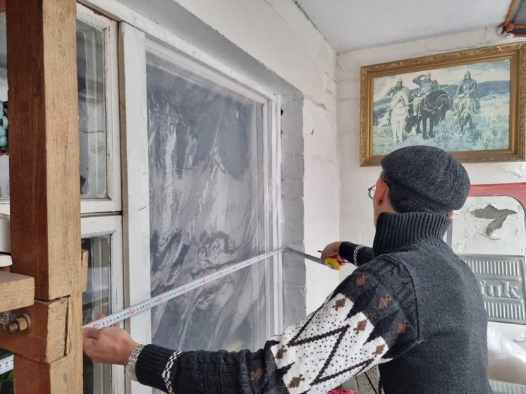 Во Льгове Курской области заменят разбитые взрывной волной окна